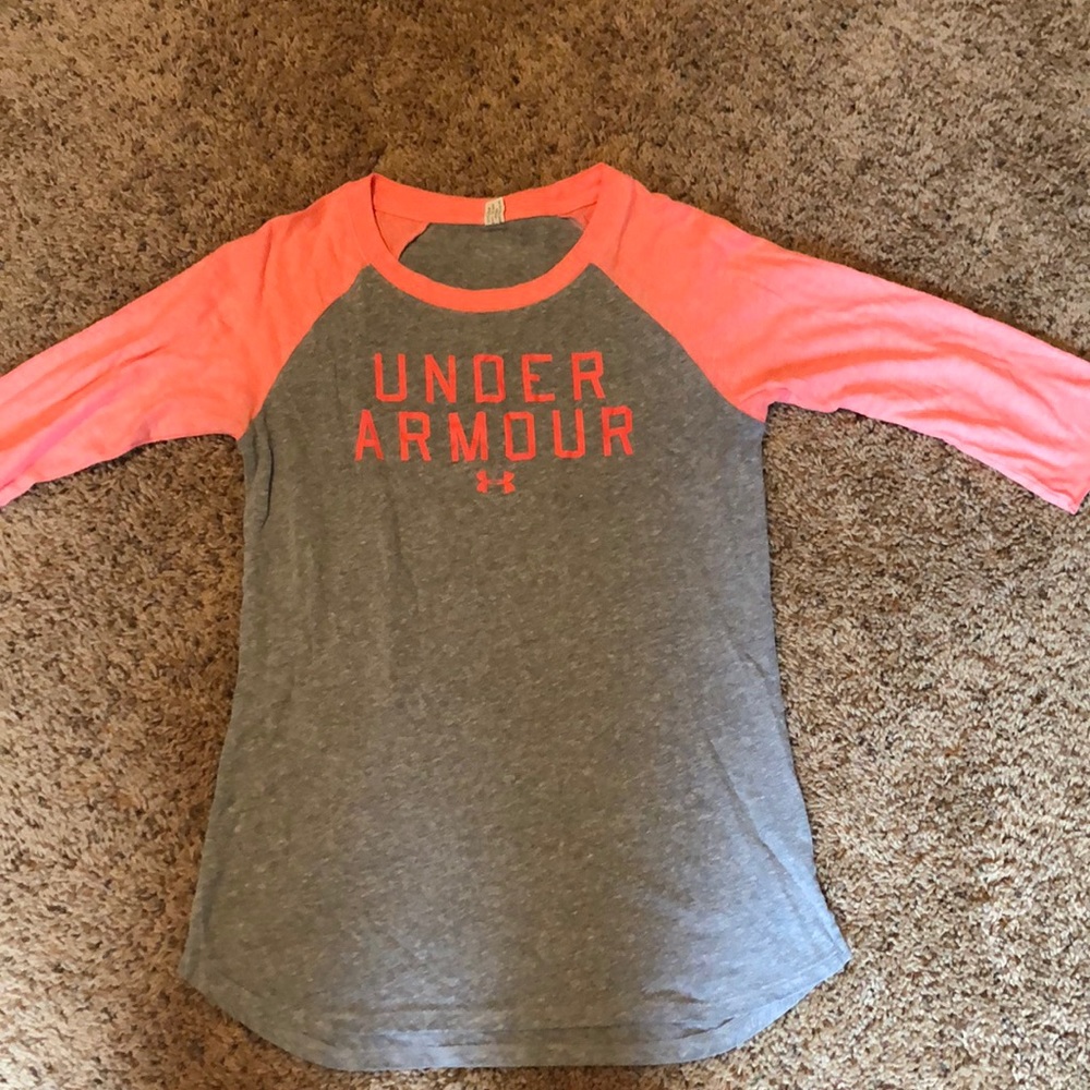 UA 3/4 sleeve shirt
